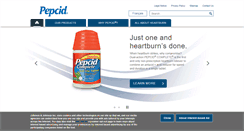 Desktop Screenshot of pepcid.ca